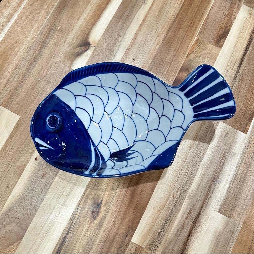 Dansk Arabesque Fish vintage  bowl serving dish